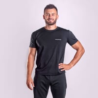POLY MAN pánské triko black