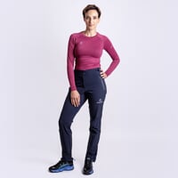 PROTREK LADY outdoor pants with merino blackened blue