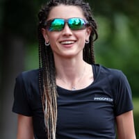 SAFARI GRN-R T-BLK sports sunglasses transparent grey/black