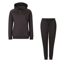 Set FIT HOODY LADY + PANTS black