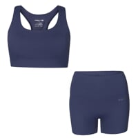 Set ZORA BRA + MINISHORTS blue