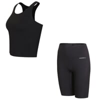 Set ZORA TANK TOP + SHORTS black