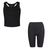 Set ZORA TANK TOP + SHORTS black