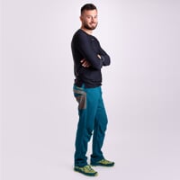 SNUGLY MAN men's outdoor pants petroleum