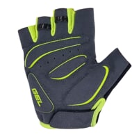 SOLAR MITTS fingerless cycling mittens olive/lime