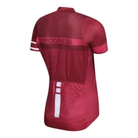 SOLARIA women's cycling jersey wine red