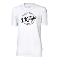 T-shirt men's white bamboo elementary school J.K.TYLA white A