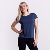 TECHNICA women's fully bonded T-shirt dk.blue melange