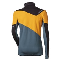 TERRITORY mens full zip jacket black/curry/china blue