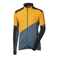 TERRITORY mens full zip jacket black/curry/china blue
