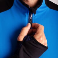 TERRITORY mens full zip jacket black/lt.blue/dk.blue