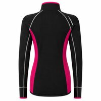 TISPA II ladies sports full zip jacket black/fuchsia