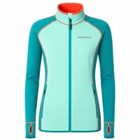 TISPA II ladies sports full zip jacket deep lake/mint
