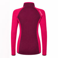 TISPA II ladies sports full zip jacket dk.plum/lt.plum