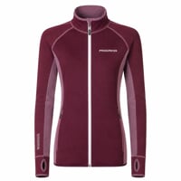 TISPA II ladies sports full zip jacket dk.plum/lt.plum