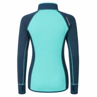 TISPA II ladies sports full zip jacket deep lake/mint