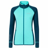 TISPA II ladies sports full zip jacket petrol/mint