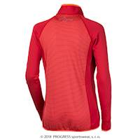 TISPA II ladies sports full zip jacket black/Lt.blue sew.