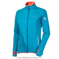 TISPA II ladies sports full zip jacket turquoise