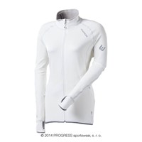 TISPA II ladies sports full zip jacket white