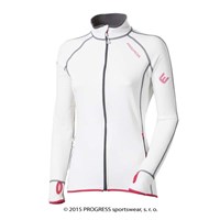 TISPA II ladies sports full zip jacket white/pink