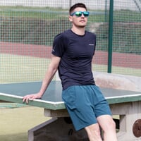 TOPIC men's sports shorts petroleum