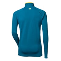 TOREZ ZIP MERINO men's zipneck jacket petrol blue