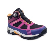 TREK MID WP boots with membrane black/raspberry/navy