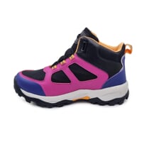 TREK MID WP boots with membrane black/raspberry/navy