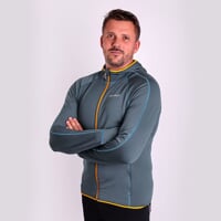 TS TOREZ HOODY mens sports full zip jacket china blue/curry