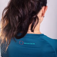TX NKRZ women's functional T-shirt petroleum