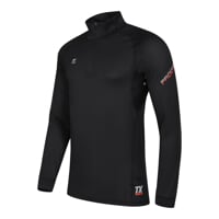 TX NRZ men's functional halfzip T-shirt  black