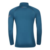 TX NRZ men's functional halfzip T-shirt  petroleum