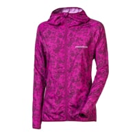 VALEDA full-zip hooded jacket fuchsia