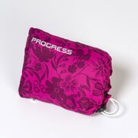 VALEDA full-zip hooded jacket fuchsia