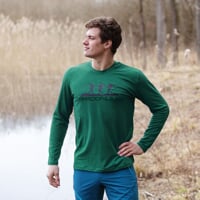 VANDAL "TRACK MAN" men's bamboo T-shirt black