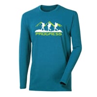 VANDAL "TRACK MAN" men's bamboo T-shirt petroleum
