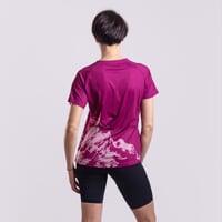 VERTICALA women's functional T-shirt boysenberry
