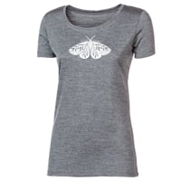 VINKA "ARCTIA" women's merino T-shirt lt.grey melange