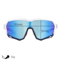 VORTEX BLU-R TRICOLOR sports glasses tricolor