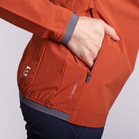WOOLCRAFT LADY women's jacket with merino terracotta/navy