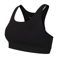 ZORA BRA modern women's sports bra black