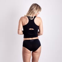 ZORA TANK TOP dámský sportovní top černá