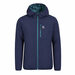HERMES reversible men's jacket with merino blackened blue/petrol